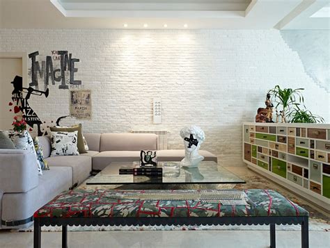 100 Brick Wall Living Rooms That Inspire Your Design Creativity