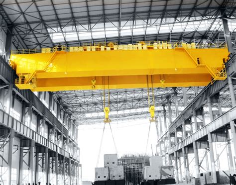 30 Ton Double Girder With Hoist Trolley Overhead Traveling Crane