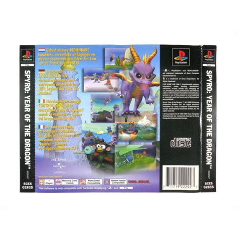 Spyro Year Of The Dragon Box Art