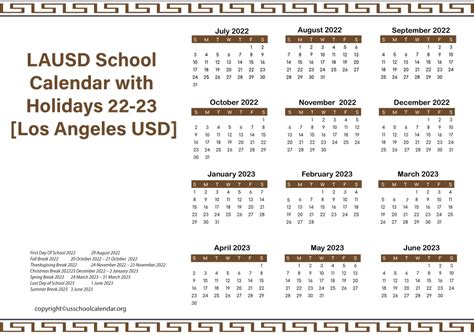 Lausd 2024 Calendar Year 2024 Jill Romona