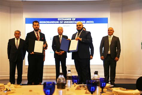 Mou Ceremony Between Ajlan Bros Holding Group And Malaysian Companies