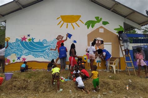 Mural Filtrando El Agua A Mi Familia Voy Cuidando ConvidArte