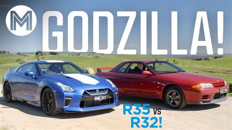 Nissan R32 Gt R Vs Nissan R35 Gt R Skyline Showdown Motor Youtube