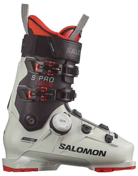 Salomon S Pro Supra Boa Red Gw Gray Aurora Black Red Chaussures De