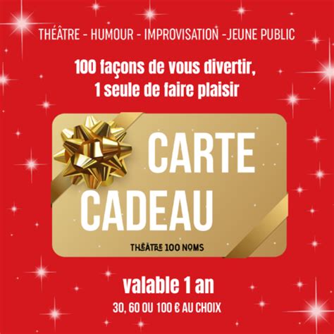 Cartes Cadeaux Billetterie Officielle