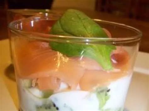 Verrine Kiwi Saumon Recette Ptitchef