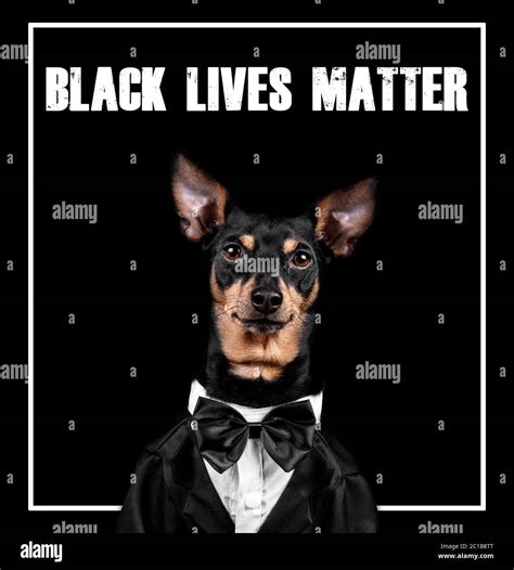 Black Lives Matter Concept Stop Discrimination And Racism Stock Photo