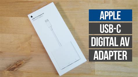 Apple USB C To Digital AV Multiport Adapter Review YouTube