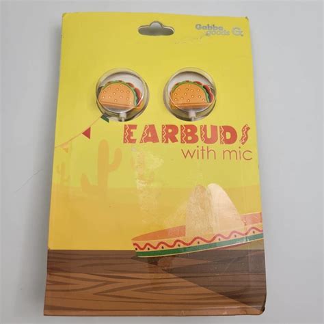 Gabba Goods Headphones Taco Earbuds With Mic Gabba Goods Poshmark