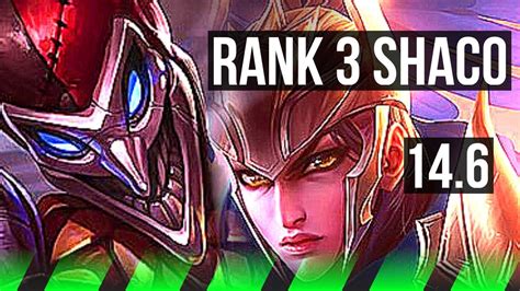 SHACO Vs QUINN JNG Rank 3 Shaco 14 1 2 Legendary 900 Games KR