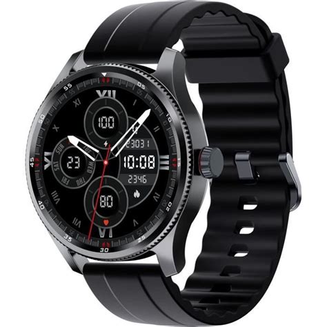 Montre Connectée Homme Lunette Métal Avec Podomètre Smartwatch 100