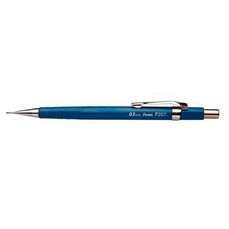 LAPISEIRA 0 7MM AZUL PENTEL P207 C Papelaria Jambo