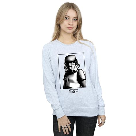 Star Wars Womens Imperial Troops Sweatshirt Walmart