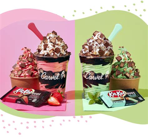 Introducing New Kitkat® Duos Sundae Dashers® Carvel Ice Cream