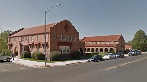 Map of Alamosa, Colorado as of November 2024. Streets, landmarks and ...