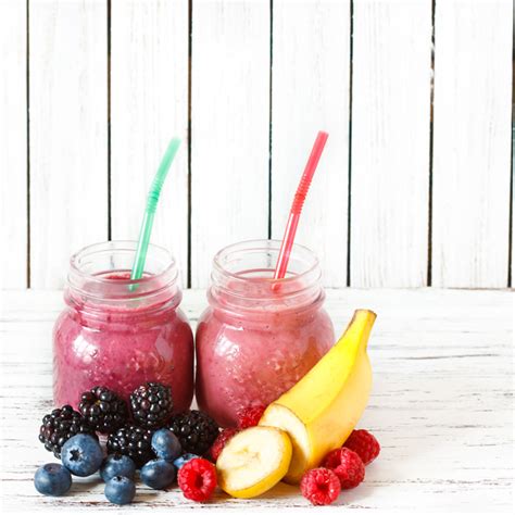 Smoothies O Batidos Naturales De Frutas