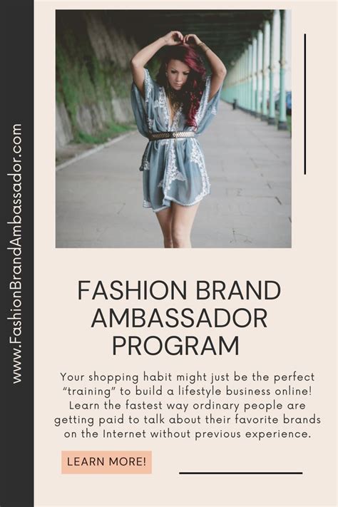 Become A Fashion Brand Ambassador In 2022 Brand Ambassador Program Brand Ambassador Fashion