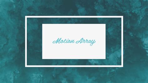 Motion Array A Library Of Templates Stock Music And Videos For Your