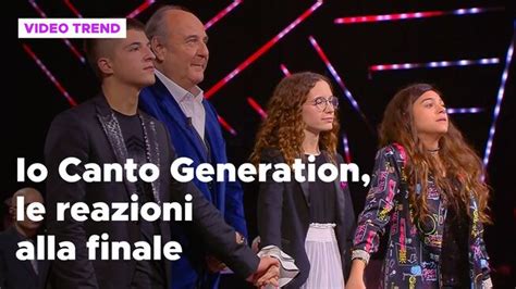 Io Canto Generation Le Reazioni Alla Finale Io Canto Generation