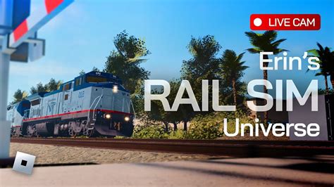 Roblox Rail Sim Universe Pre Release Live Rail Cam Youtube