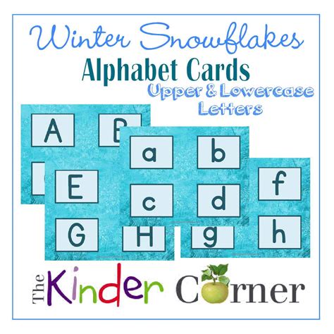 Free Printable Winter Alphabet Letters
