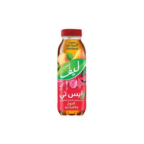 Catalog Beverages Almarai Ice Tea Peach And Hibiscus 400ml