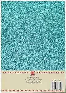 Yzh Crafts Glitter Cardstock Paper No Shed Shimmer Glitter Papers Cut