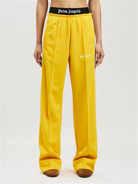 Loose Track Pants In Yellow Palm Angels® Official