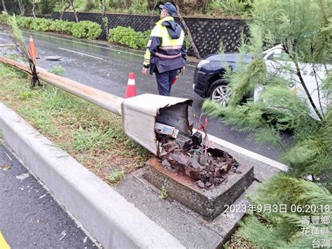 海葵颱風來襲風雨漸強 路燈路樹塌 吉安警即刻救援排除障礙 社會 中時新聞網