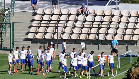 Entrenamiento de la Selección Argentina previo al partido ante Bélgica