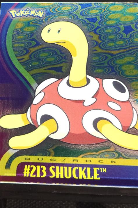 Shuckle Holo 213 Prices Pokemon 2001 Topps Johto Pokemon Cards