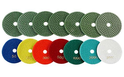 Flexible Hand Held Wet Polishing Diamond Polishing Pads