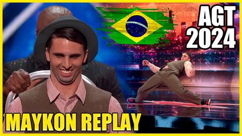 Sabotaram O Brasileiro Maykon Replay No Americas Got Talent 2024 YouTube