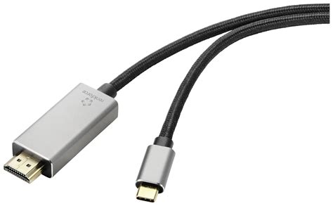 Renkforce Rf Hdmi Kabel Usb C Hdmi Adapterkabel Usb C Stekker