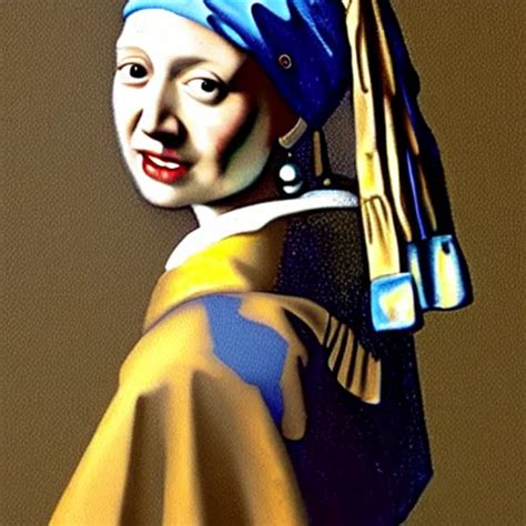 Facebook Executive Sheryl Sandberg With Pearl Earring Stable