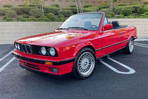 1991 Bmw 325i Convertible 5 Speed Conversion Vin Wbabb2311mec24843 Classic