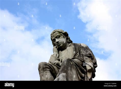 Statue Of Dr Johnson In Lichfield Staffordshire England Stock Photo