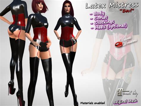 Second Life Marketplace Vd Latex Mistress Bevi Maitreya Bag Wear To Unpack Demo