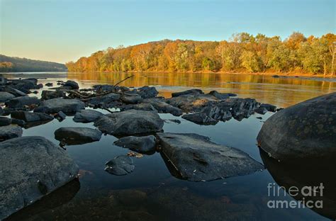 Delaware River Sunset Photograph By Adam Jewell Fine Art America