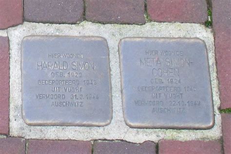 Stolpersteine Rolderstraat 92 Assen Tracesofwarnl