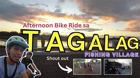 Tagalag Fishing Village Afternoon Bike Ride Youtube