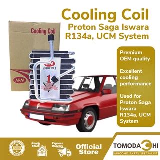 TOMODACHI Air Cond Cooling Coil Aircond Proton Iswara R134a UCM System