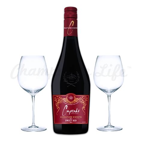 Cupcake Sweet Red Wine Toast Set Champagne Life Ts