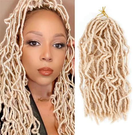 Tmlkhl Fuax Locs Crochet Hair Soft Locs 12 Inch 8 Packs