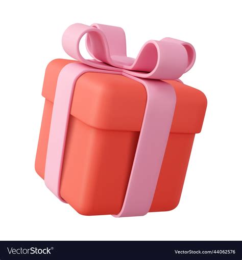 D Gifts Box Royalty Free Vector Image Vectorstock