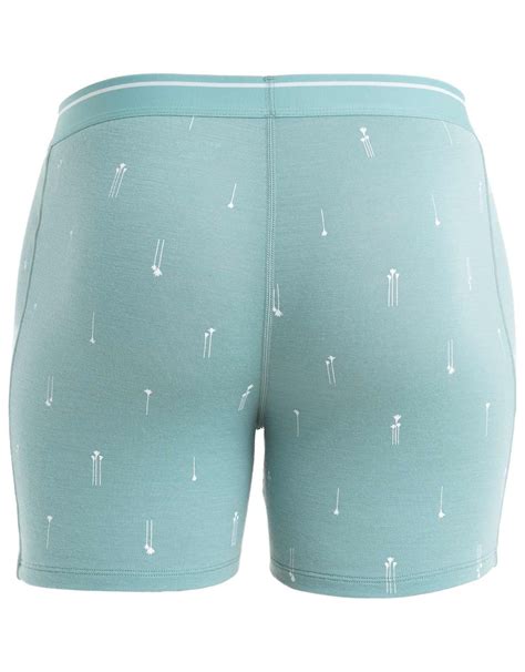 Icebreaker Men Merino Anatomica Boxers Palm Trail Aop Cloud Ray