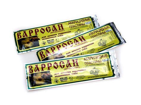 Варросан (Полоски, 10 штук) | Магазин пчеловодства "Пчеловод КОМ"