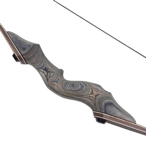 Black Hunter MK II 60 Take Down Recurve Bow Left Handed Mandarin