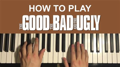 The Good The Bad And The Ugly Main Theme Piano Tutorial Lesson