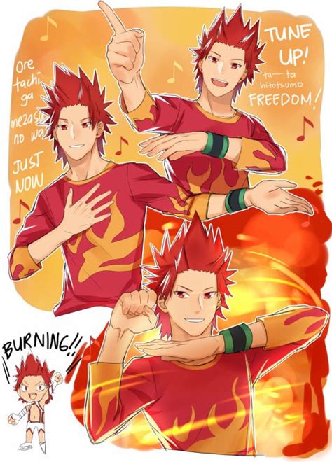 Kirishima Eijirou Boku No Hero Academia Personajes De Anime